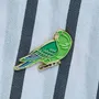 Decorative frescoes - Pin Green Parrot - ILARIA.I