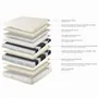 Literie pour hôtels - Matelas hybride en latex naturel avec mini ressorts et ressorts ensachés 7 zones 160x200 - ILARIA.I