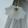 Abat-jours - Abat jour vintage en verre en forme de fleur - M.A. SALGUEIRO