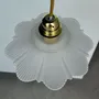 Abat-jours - Abat jour vintage en verre en forme de fleur - M.A. SALGUEIRO