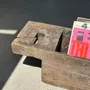 Caskets and boxes - Ancien coffre traditionnel en teck asiatique pour la conservation du riz - M.A. SALGUEIRO