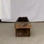 Caskets and boxes - Ancien coffre traditionnel en teck asiatique pour la conservation du riz - M.A. SALGUEIRO