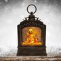 Other Christmas decorations - Ornate LED Nativity Lantern with Star Canopy, Warm White Light, Timer & DC - LES LUMIERES DU TEMPS