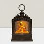 Other Christmas decorations - Ornate LED Nativity Lantern with Star Canopy, Warm White Light, Timer & DC - LES LUMIERES DU TEMPS