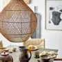 Ceiling lights - Canela Suspension Lamp, Nature, Rattan - HOLIDERMIE
