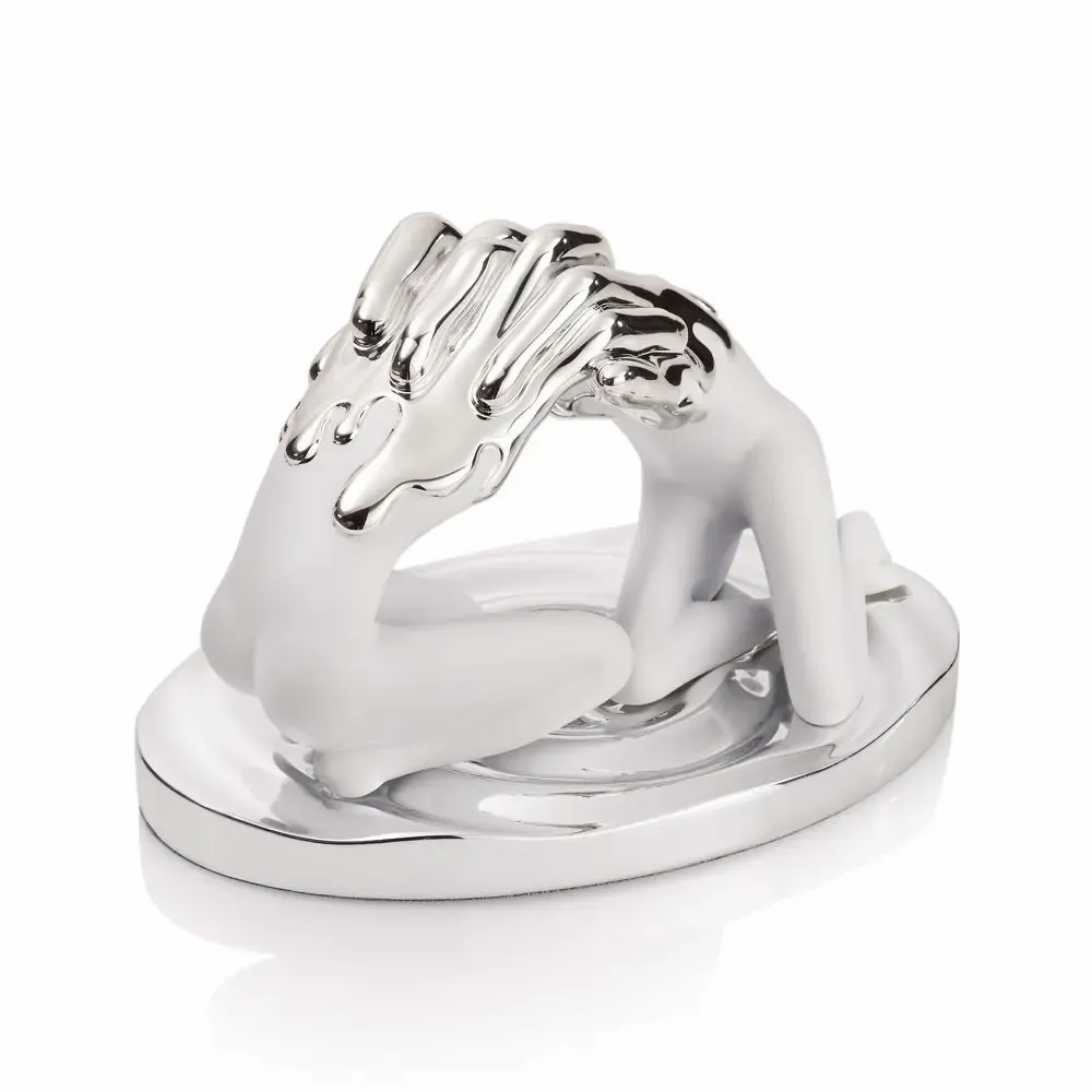 Design objects - Sculpture embrace collection "Pop" white - ASIATIDES