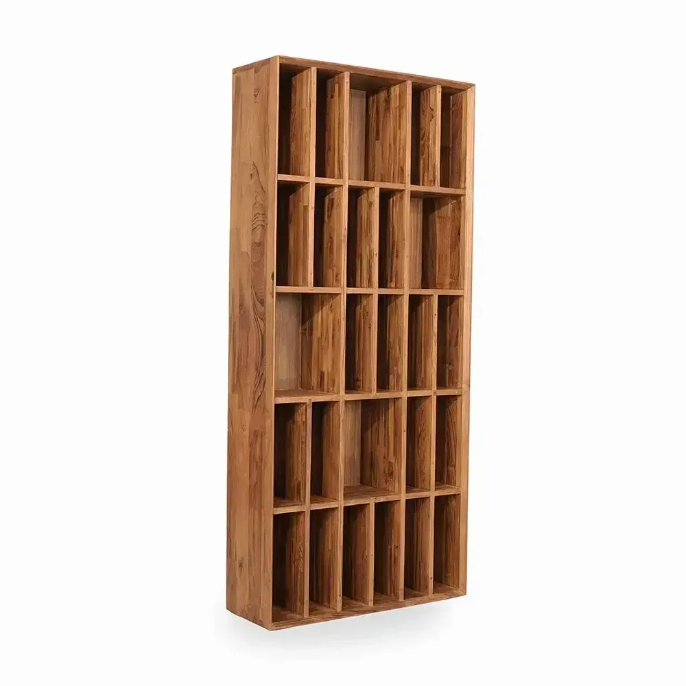 Bookshelves - Legado - Teakwood Wall Mounted Bookshelf - LES NOUVELLES GAMBETTES TEST 29/04