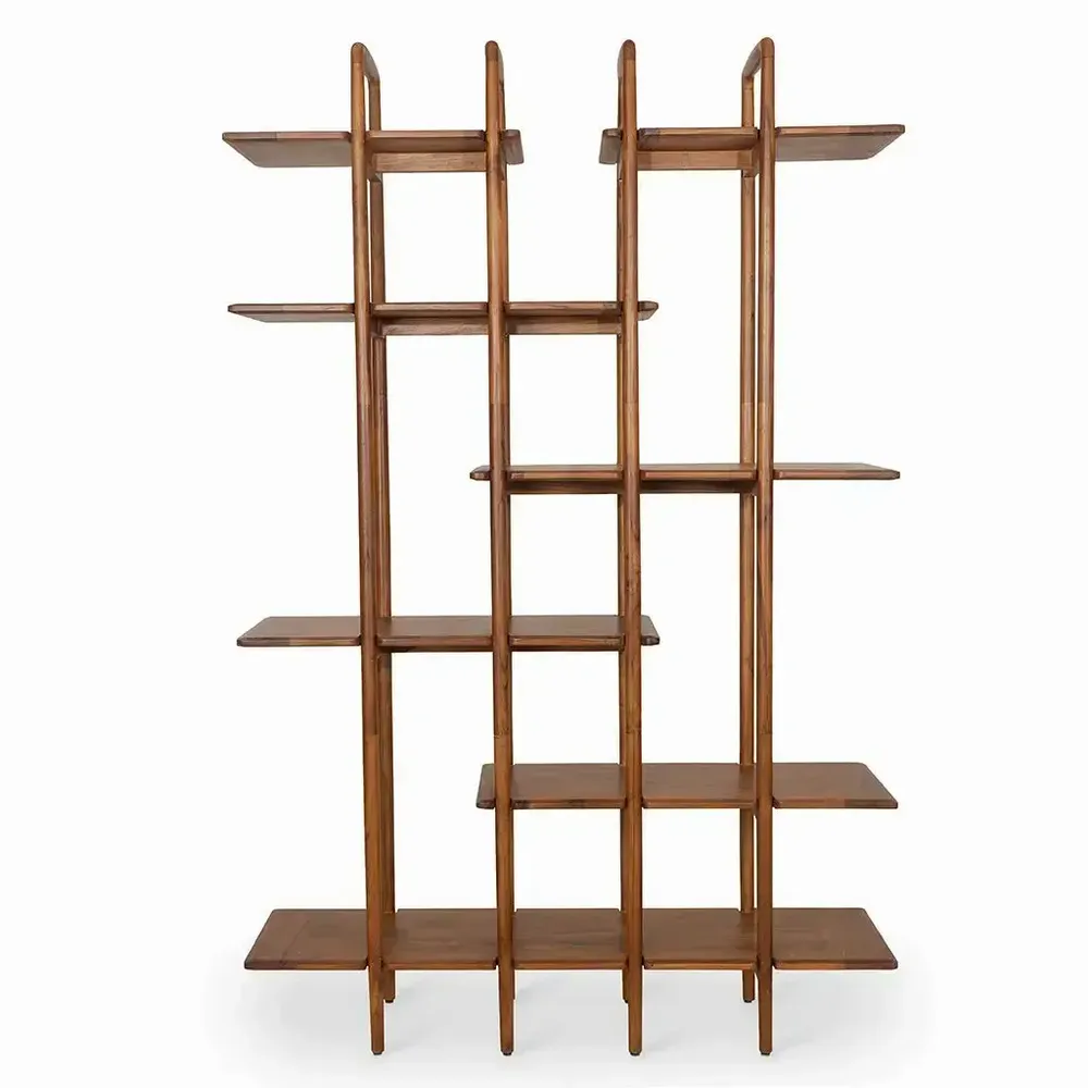 Bookshelves - Narin Teakwood Decorative Unit - LES NOUVELLES GAMBETTES TEST 29/04