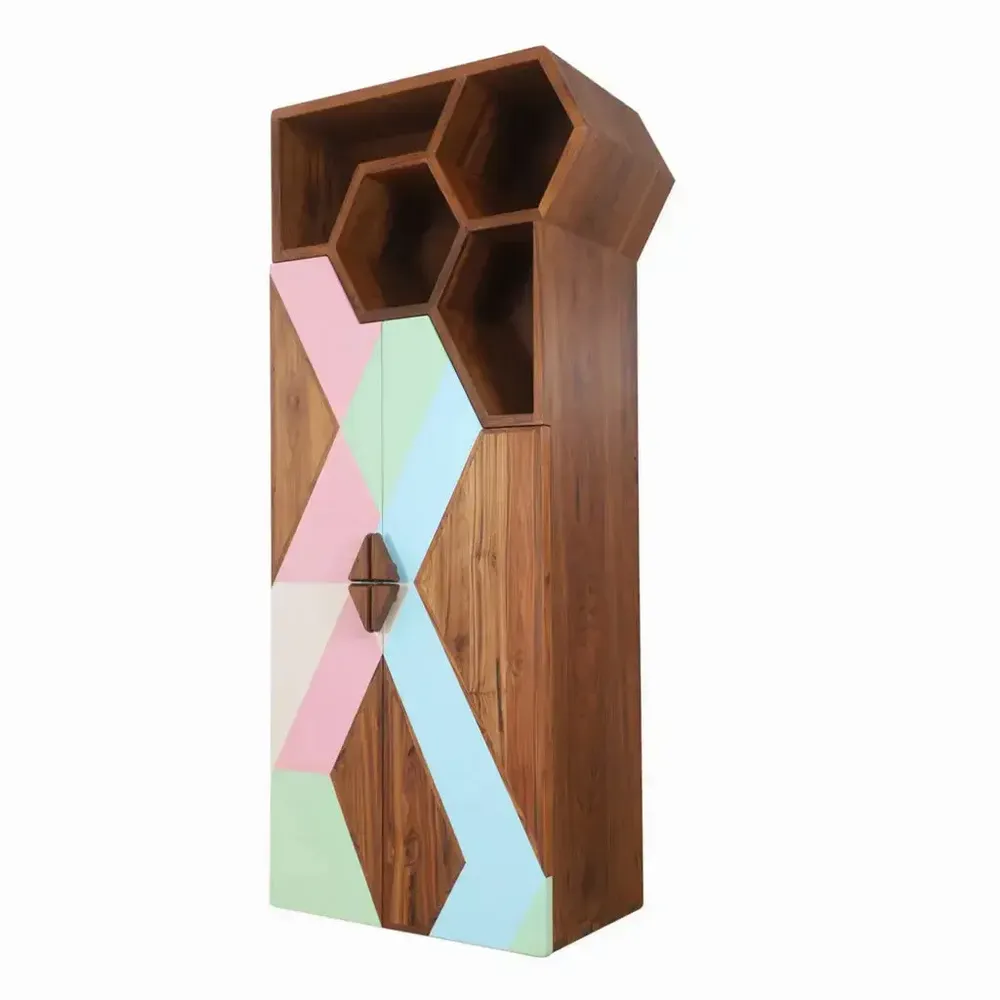 Chambres d'enfants - Sega - Meuble de rangement en teck - LES NOUVELLES GAMBETTES TEST 29/04