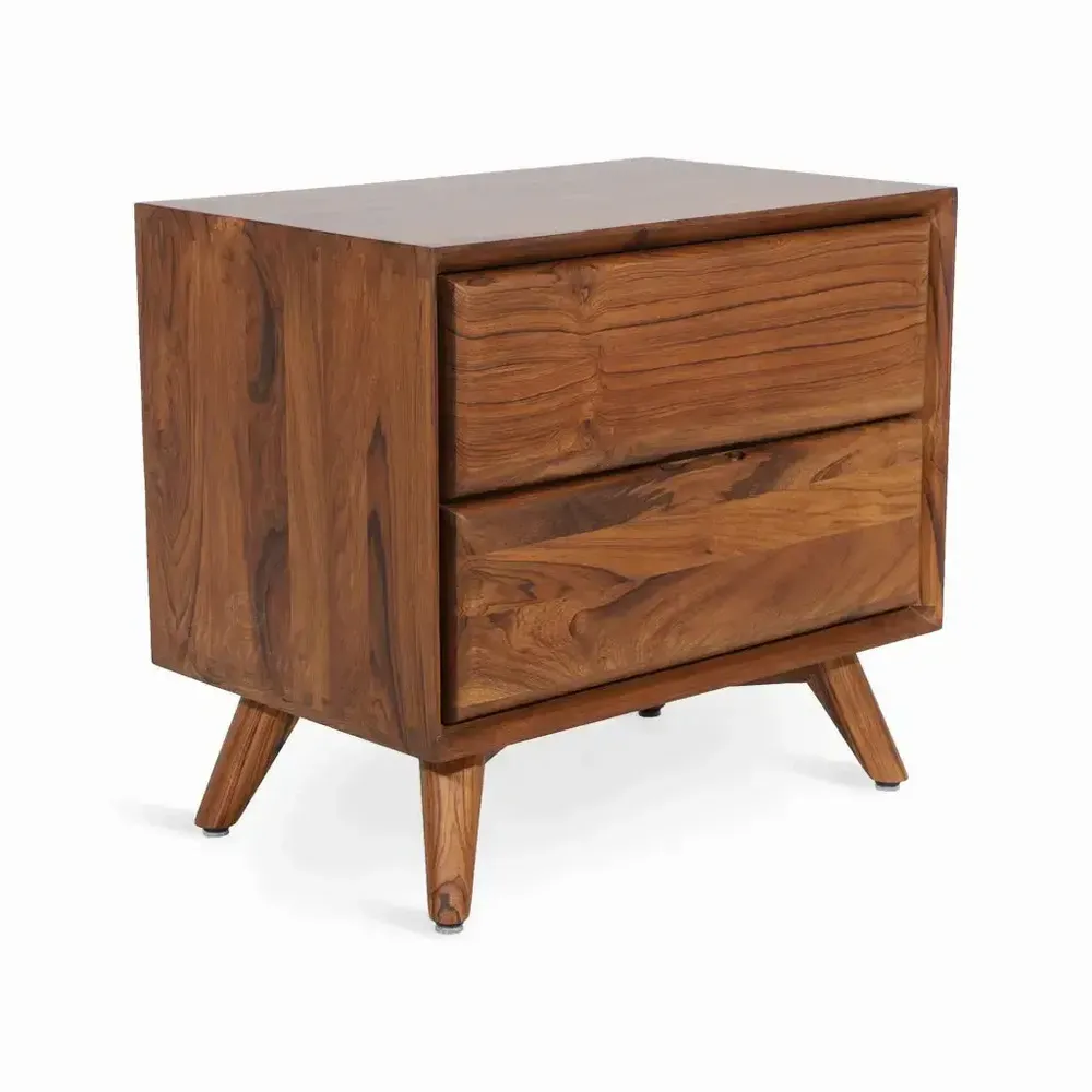 Night tables - Twee Teakwood Bedside Unit - LES NOUVELLES GAMBETTES TEST 29/04
