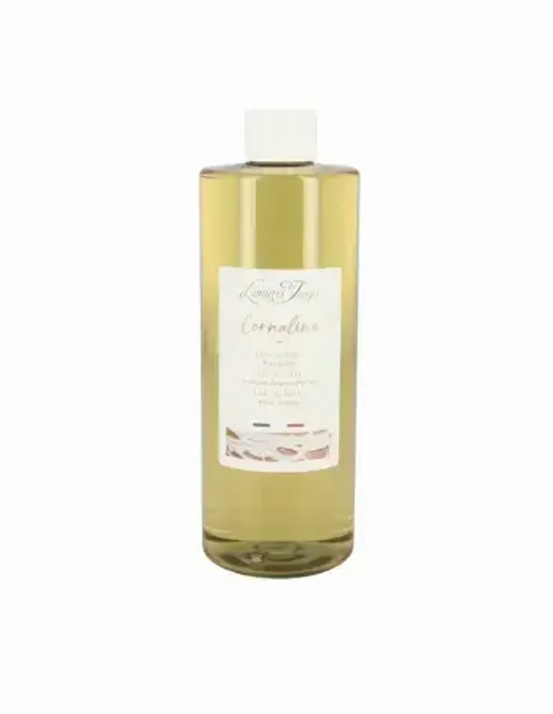 Diffuseurs de parfums - Recharge Diffuseur de Parfum Cornaline 400 ml Fruty (avec rotins) - LES LUMIERES DU TEMPS