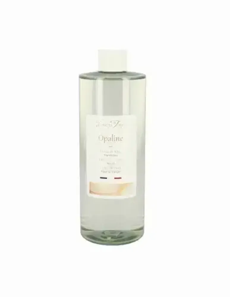 Diffuseurs de parfums - Recharge Diffuseur de Parfum Opaline 400 ml Fleur d'Oranger (avec rotins) - LES LUMIERES DU TEMPS