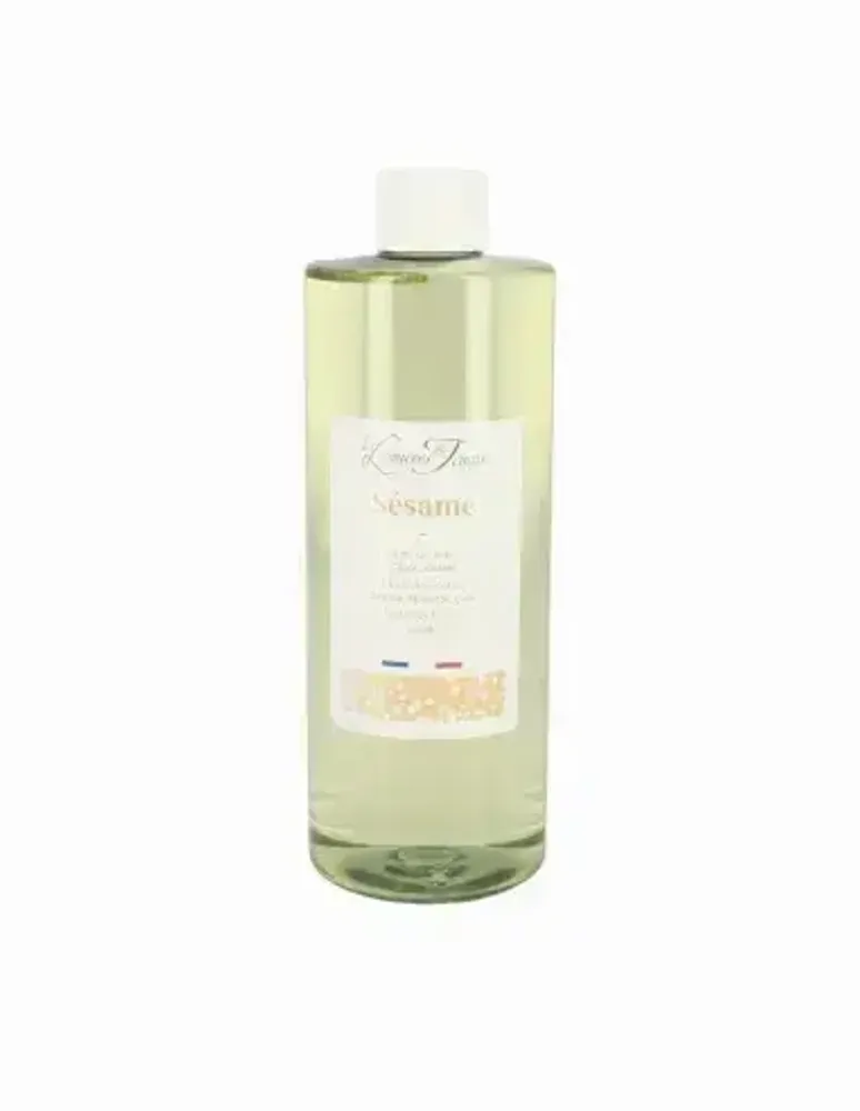 Scent diffusers - Sesame Fragrance Diffuser Refill 400 ml Enchanting (with rattans) - LES LUMIERES DU TEMPS