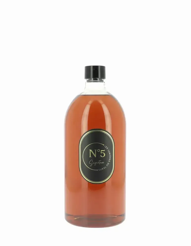 Diffuseurs de parfums - Recharge 1L (sans rotins) pour Diffuseur de parfum Signature N°5 Souvenir d'Enfance - LES LUMIERES DU TEMPS