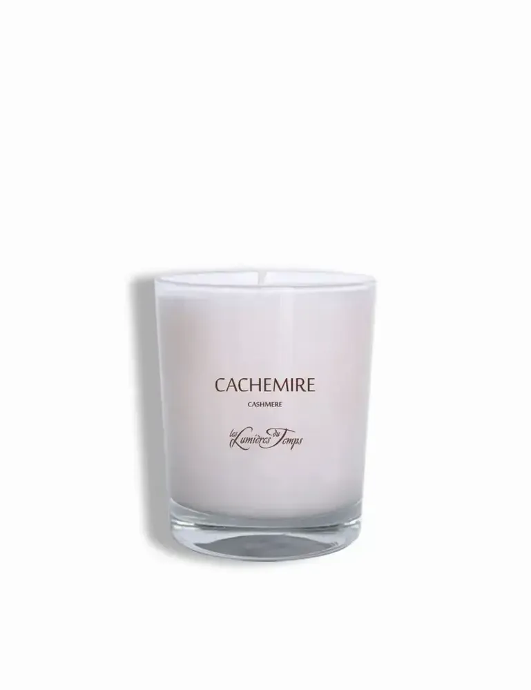Bougies - Bougie végétale 180 gr Cachemire - LES LUMIERES DU TEMPS