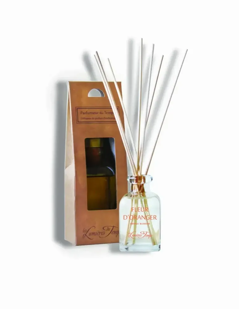 Diffuseurs de parfums - Parfumeur Quadra 100 ml Fleur d'Oranger (avec boîte) - LES LUMIERES DU TEMPS