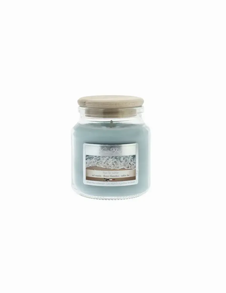 Bougies - Bougie Cire Colorée 145 g Sur le Sable - LES LUMIERES DU TEMPS