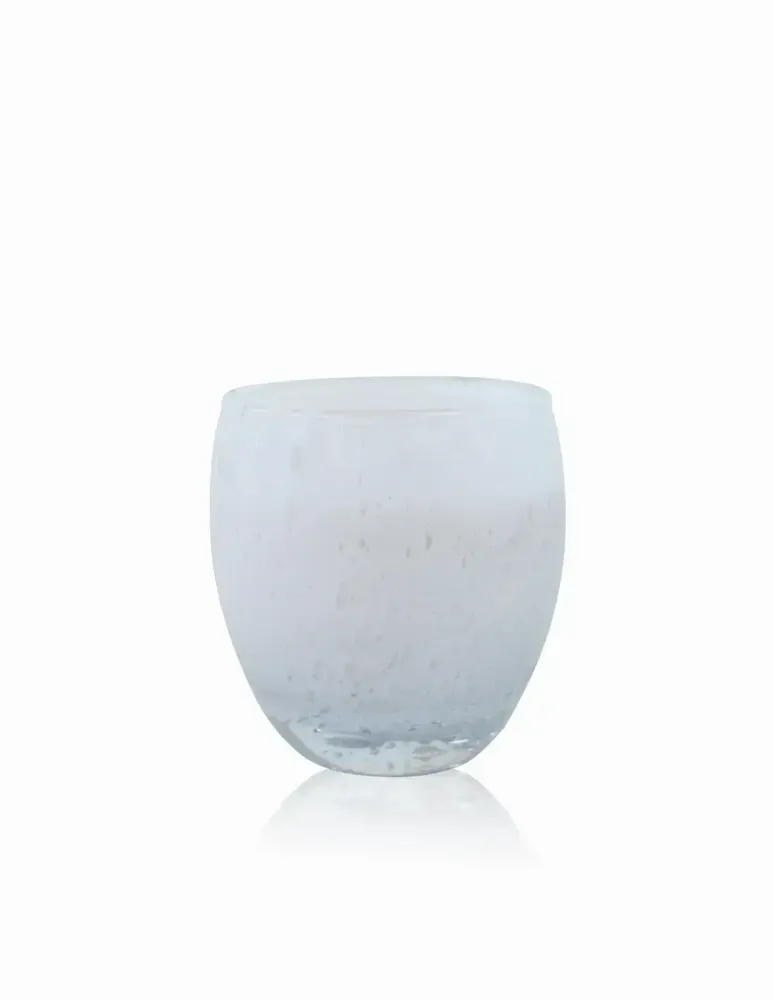 Bougies - Bougie Perle 340 g Blanche - LES LUMIERES DU TEMPS