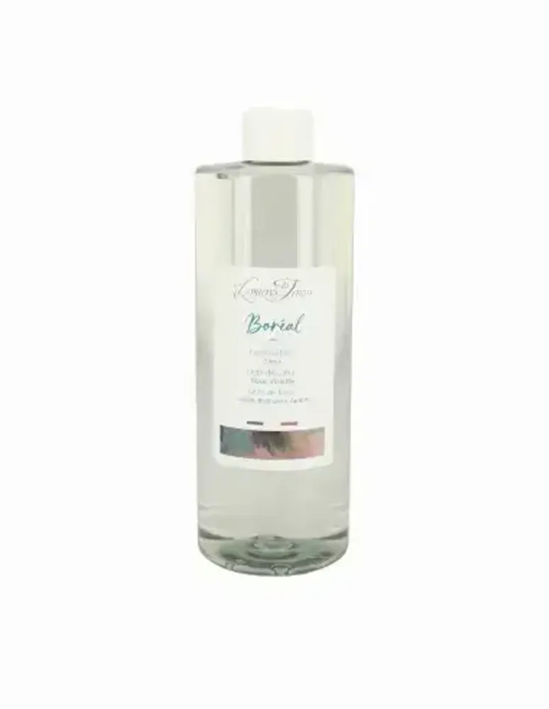 Diffuseurs de parfums - Recharge Diffuseur de Parfum Boréal 400 ml Quartz (avec rotins) - LES LUMIERES DU TEMPS