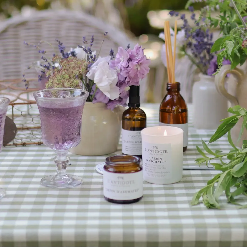 Bougies - JARDIN D'AROMATES - - ILARIA.I