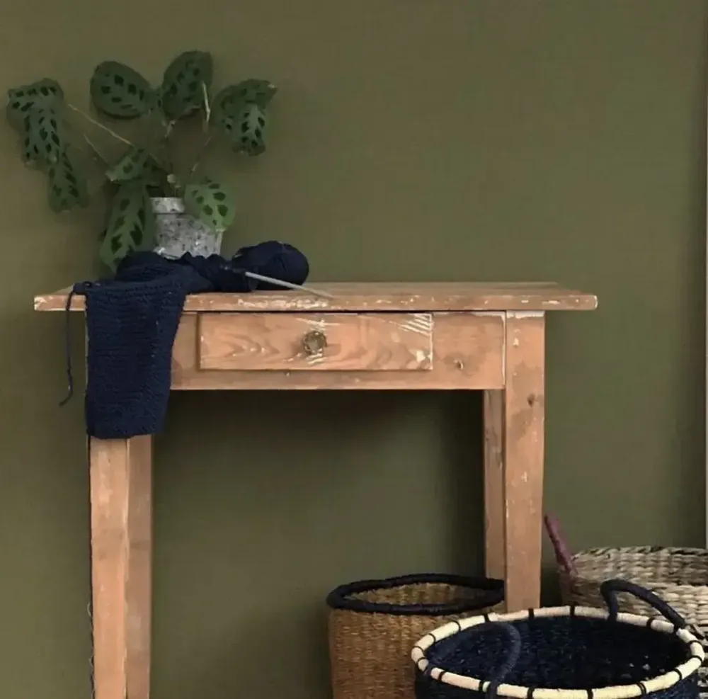 Decorative wall frescoes - Green Class Painting - ILARIA.I