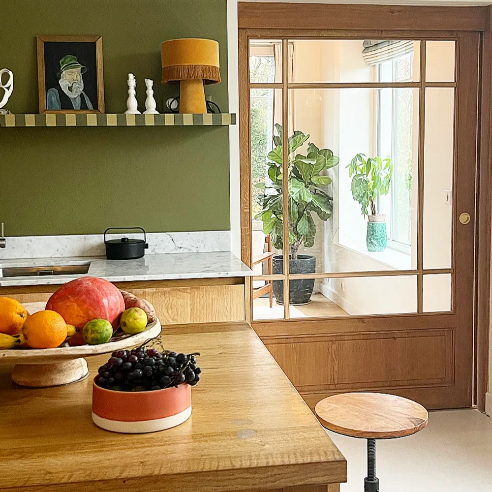 Wallpaper - Harlequin Border - Green - ILARIA.I