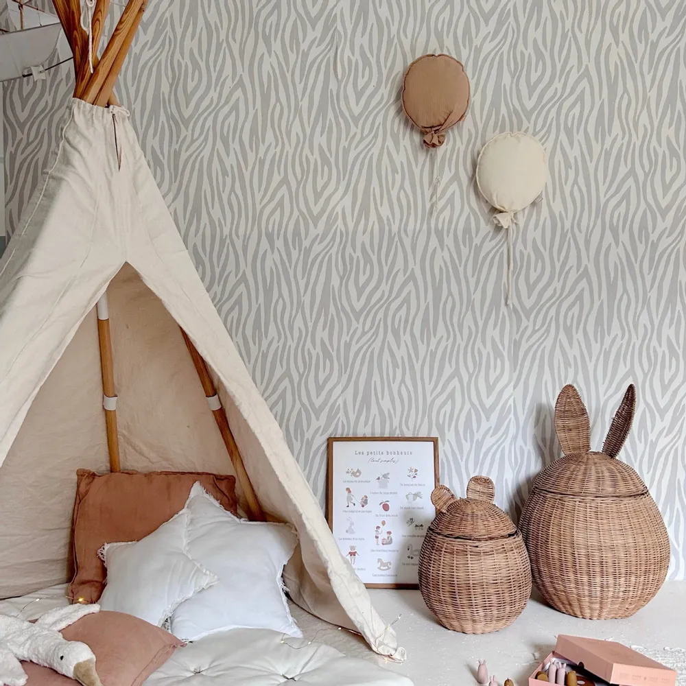 Wallpaper - Safari Wallpaper - Grey - ILARIA.I