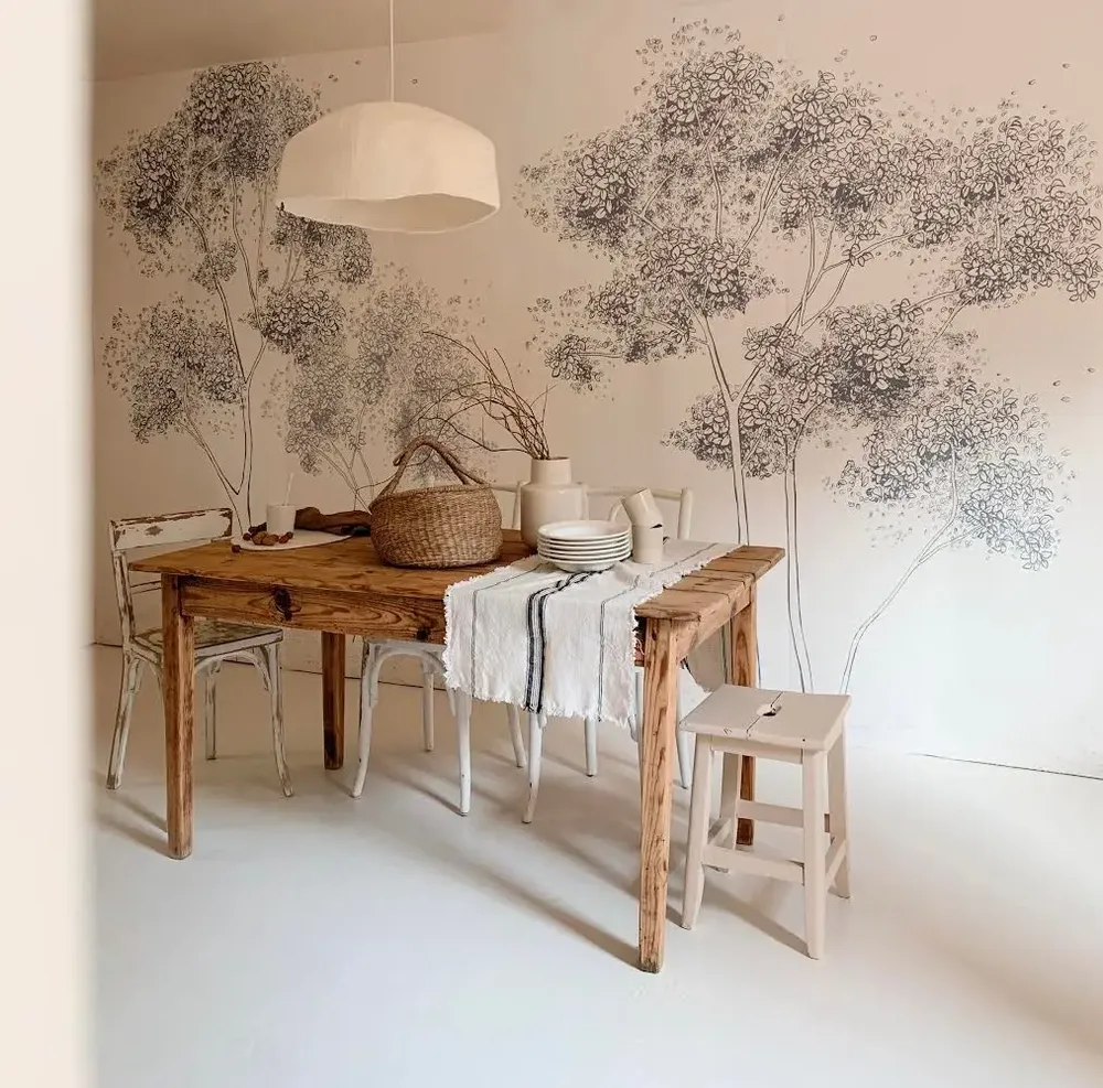 Papiers peints - Papier Peint Le panoramique "Sous le charme" - ILARIA.I