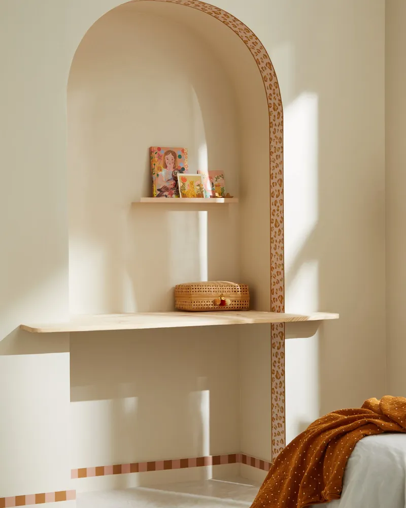 Wallpaper - Esprit Graou Border - Camel - ILARIA.I