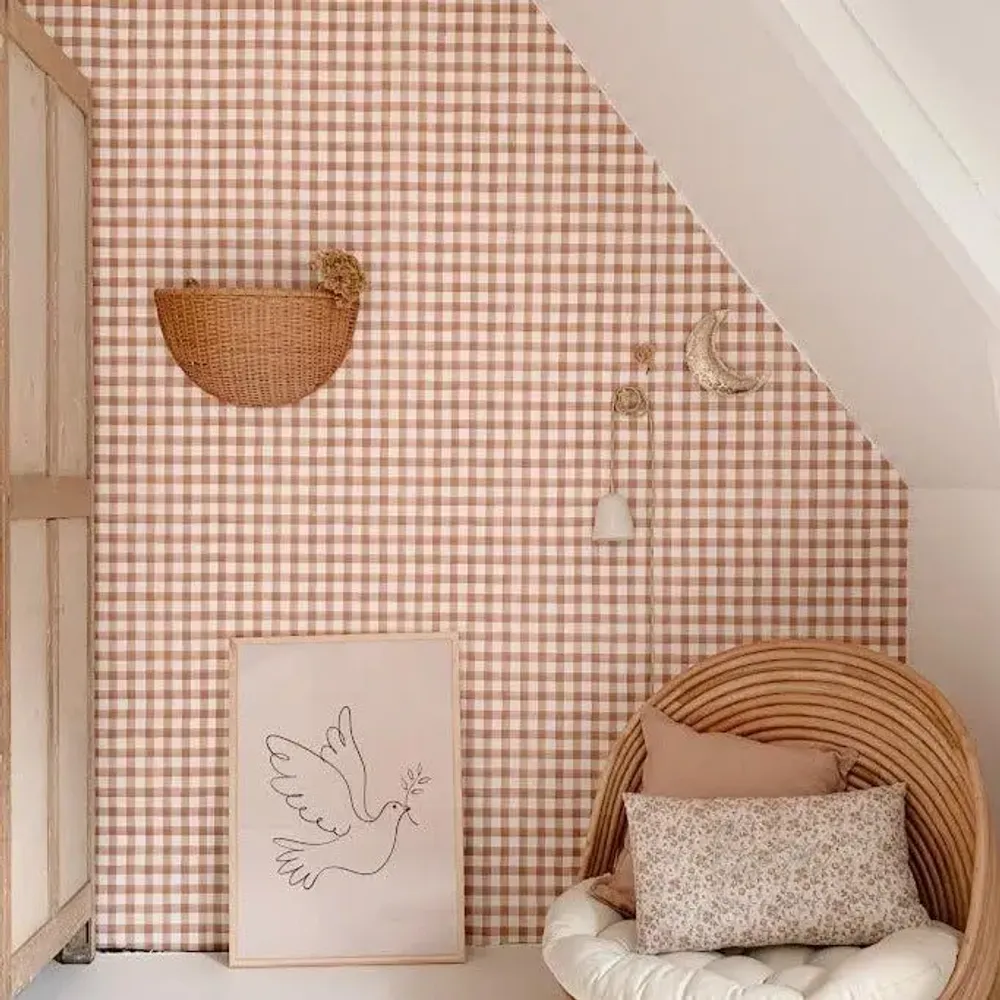 Papiers peints - Papier Peint Telle mère, telle fille - camel 1 - ILARIA.I