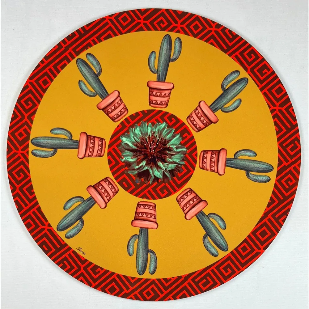 Placemats - placemats - Mexico Sottobicchiere - #02 - MARYNE GUYOT CRÉATIONS