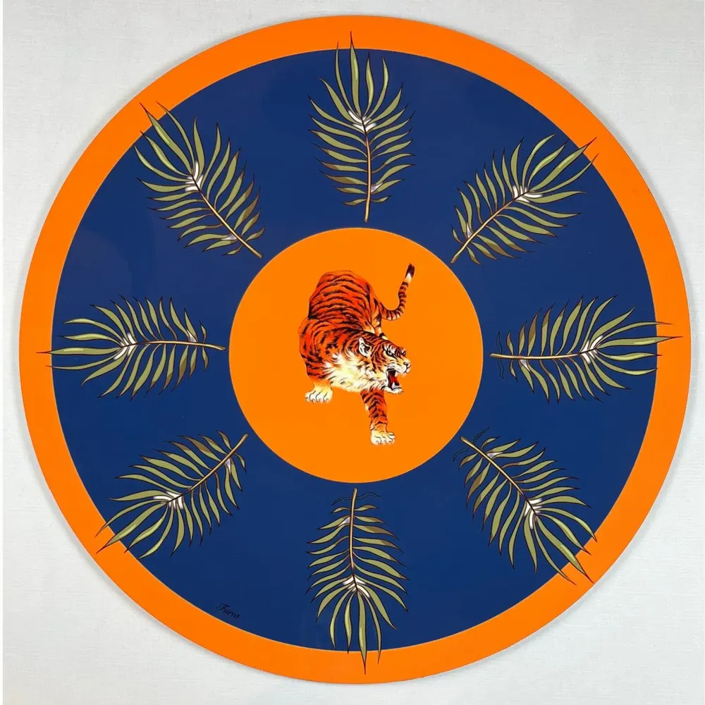 Placemats - placemats - Tiger Primo Sottobicchiere - #02 - MARYNE GUYOT CRÉATIONS
