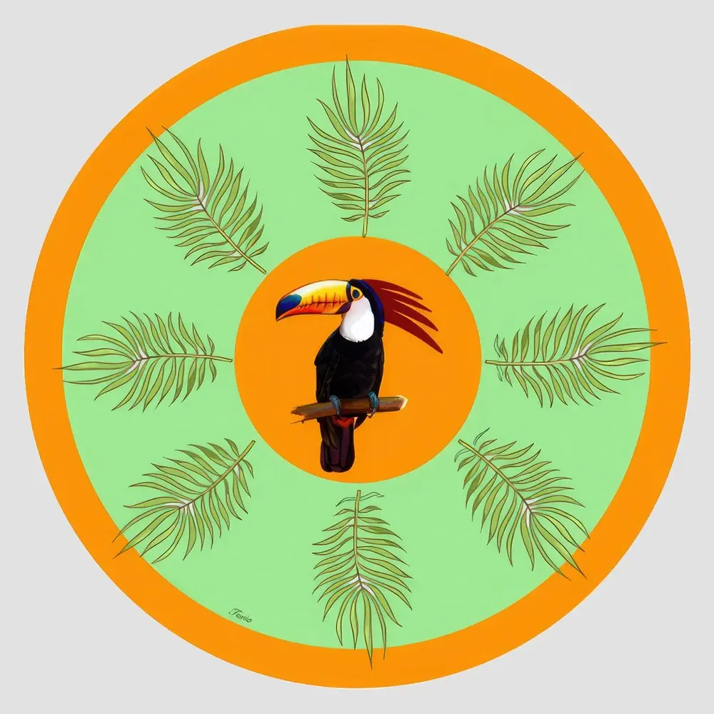 Table mat - Bottle coaster - Tupanc Primo Sottobottiglia - #01 - MARYNE GUYOT CRÉATIONS