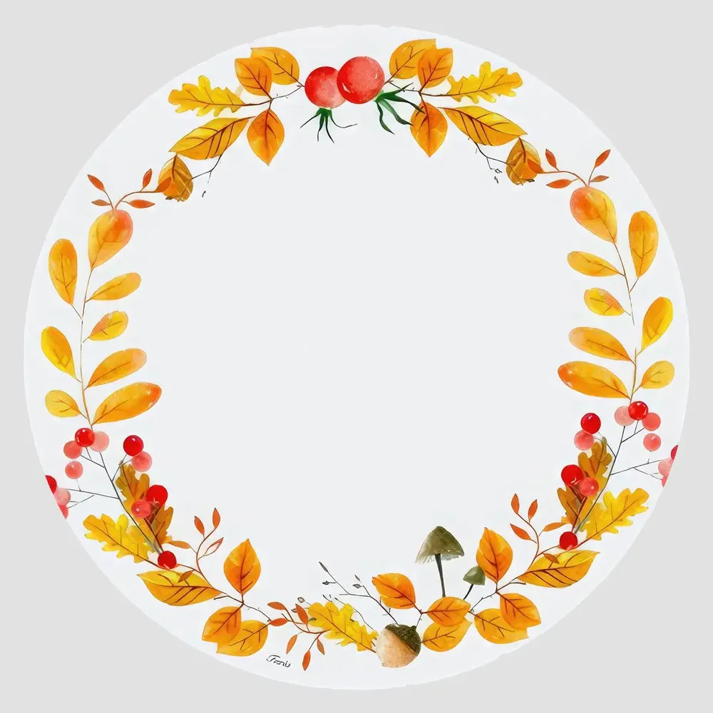 Table mat - Coasters - Girofiori Sottobicchiere Rotondo - #08 - MARYNE GUYOT CRÉATIONS