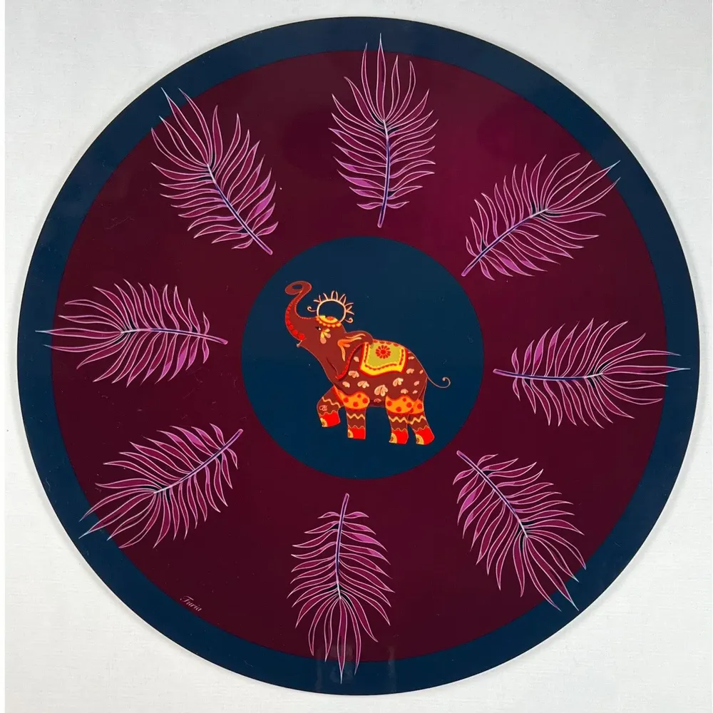 Table mat - Bottle coaster - Elephant Primo Sottobottiglia - #07 - SILVA PARIS