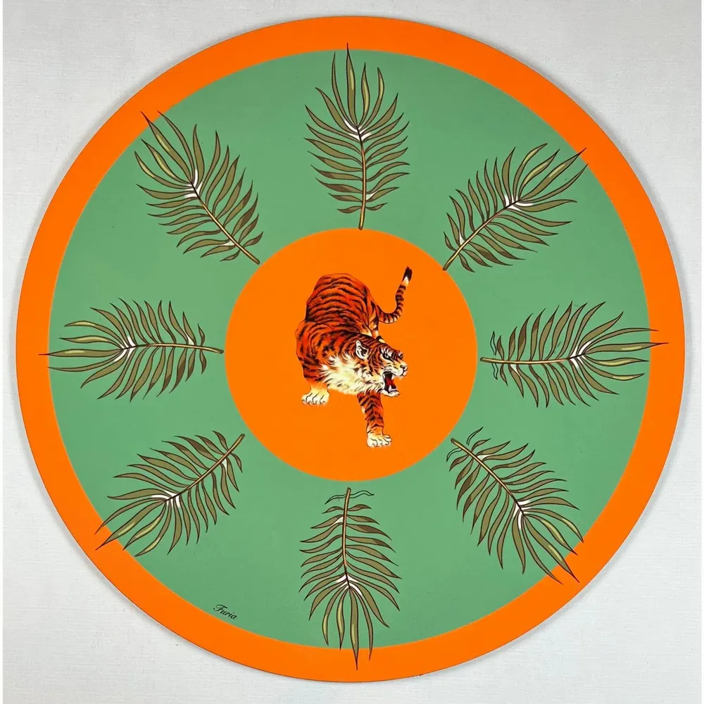 Sets de table - Sets de table - Tiger Primo Sottobicchiere - #01 - SILVA PARIS