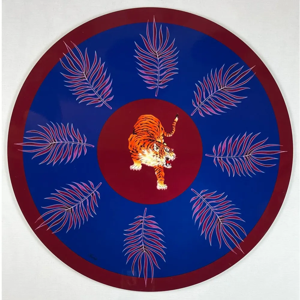 Table mat - Bottle coaster - Tiger Primo Sottobottiglia - #03 - SILVA PARIS