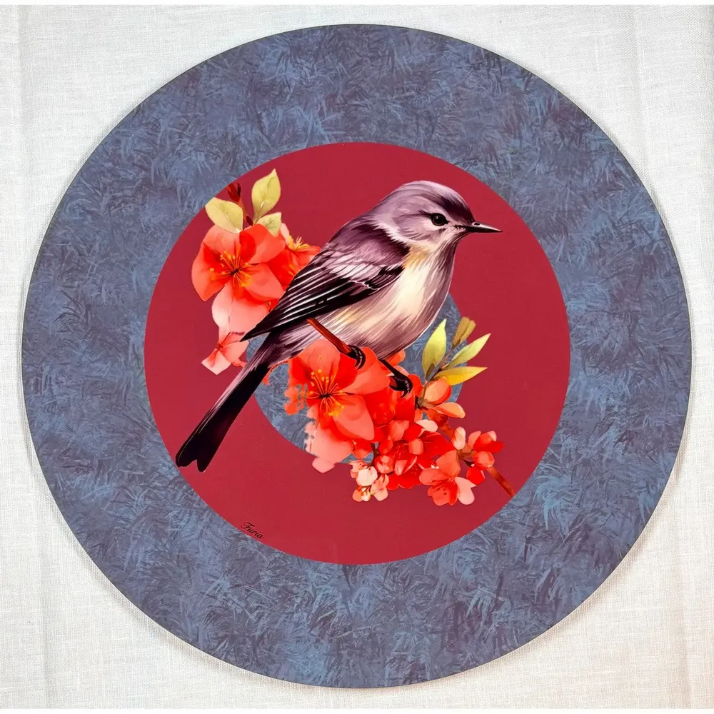 Table mat - Bottle coaster - ucceldibosco sottobottiglia - #01 - SILVA PARIS