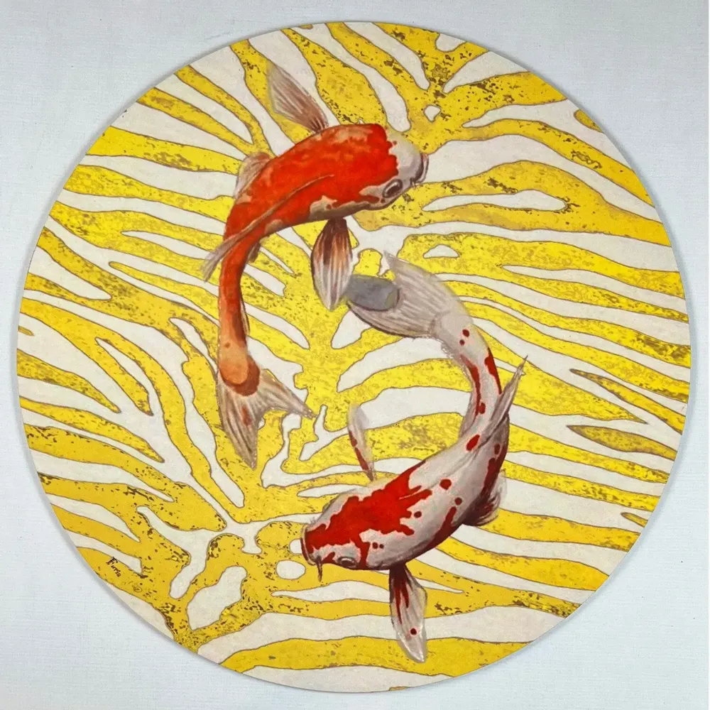 Sets de table - Sets de table - Koi Sottopiatto Rotondo - #02 - SILVA PARIS