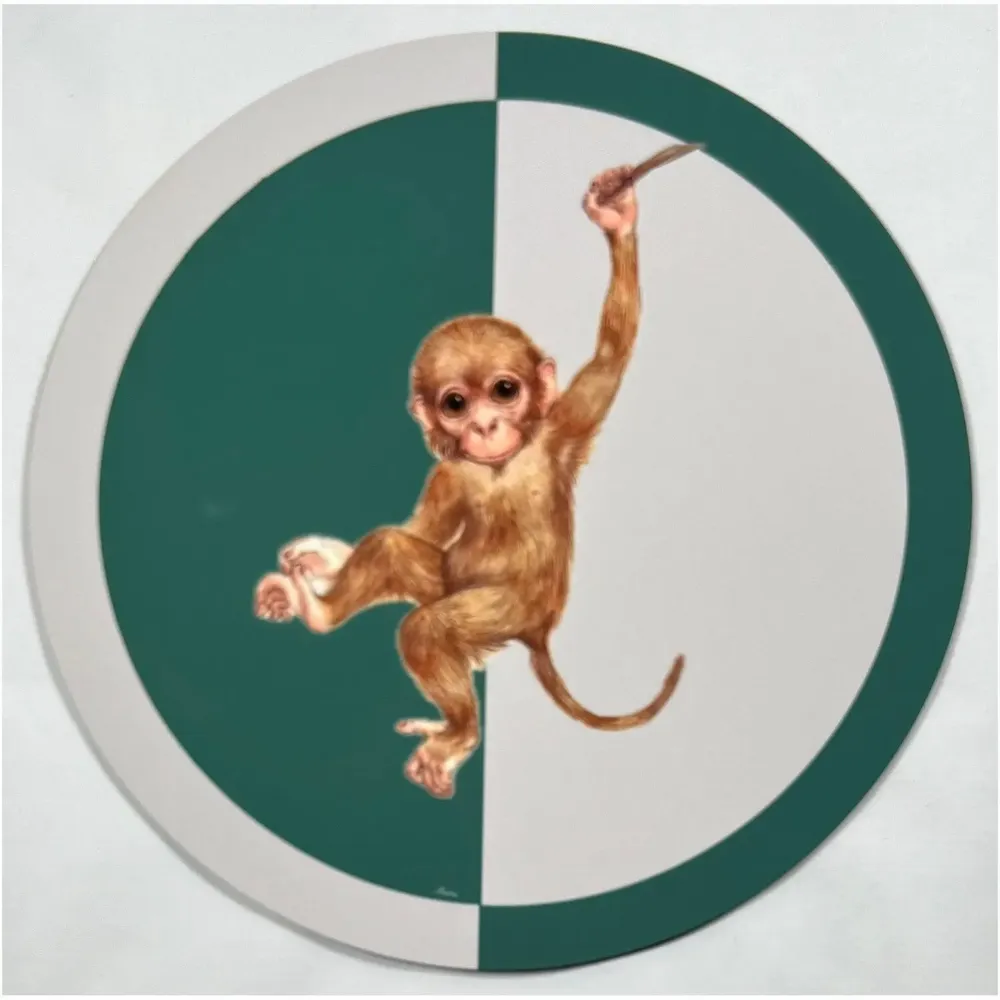 Placemats - placemats - Wild Sottopiatto Rotondo - #03 - SILVA PARIS