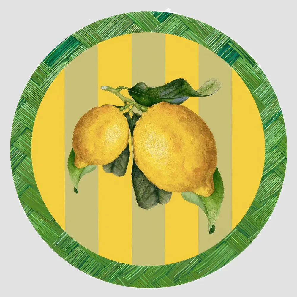 Table mat - Coasters - Orto Sottobicchiere Rotondo - #07 - SILVA PARIS