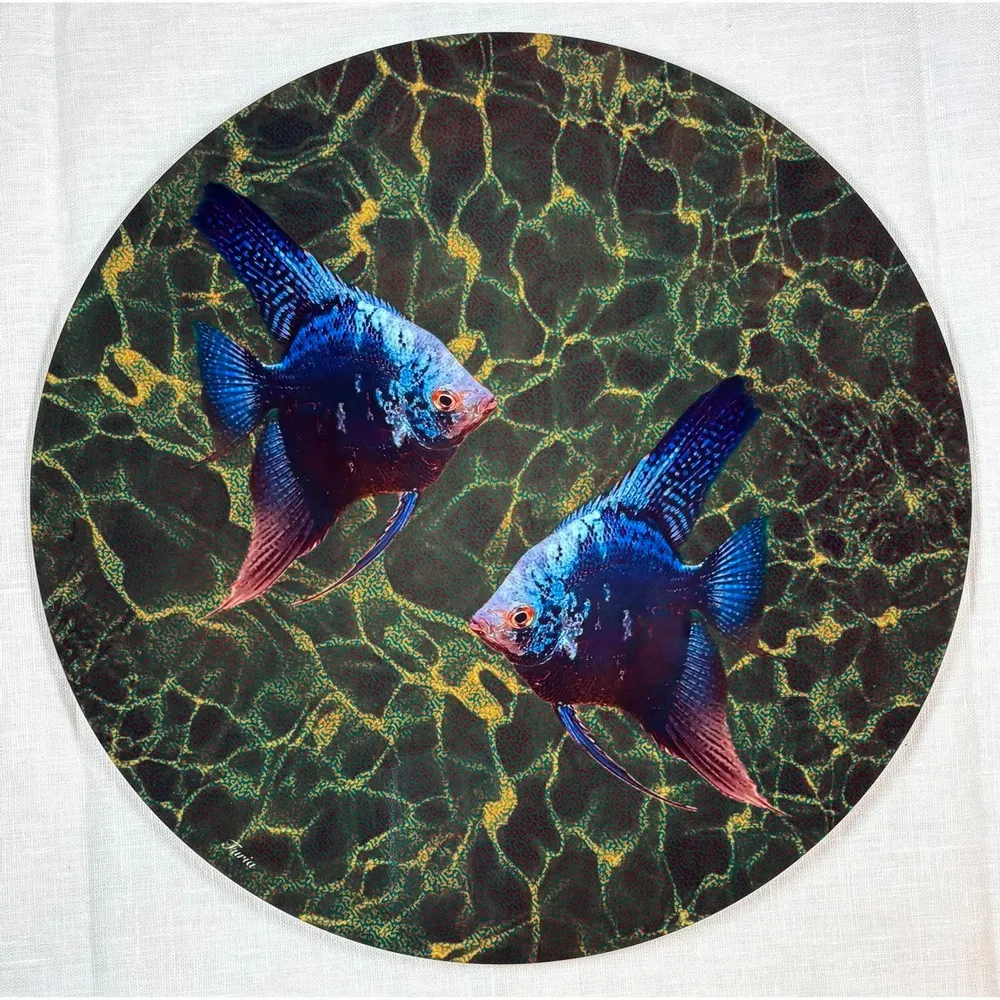 Sets de table - Sets de table - pesci sottopiatto rotondo - #05 - SILVA PARIS