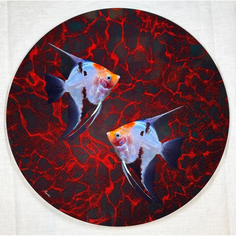 Sets de table - Sets de table - pesci sottopiatto rotondo - #06 - SILVA PARIS