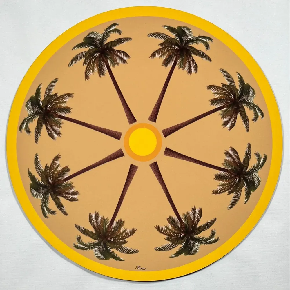 Dessous de plat - Dessous de verre - Palma Sottobicchiere Rotondo - #03 - SILVA PARIS