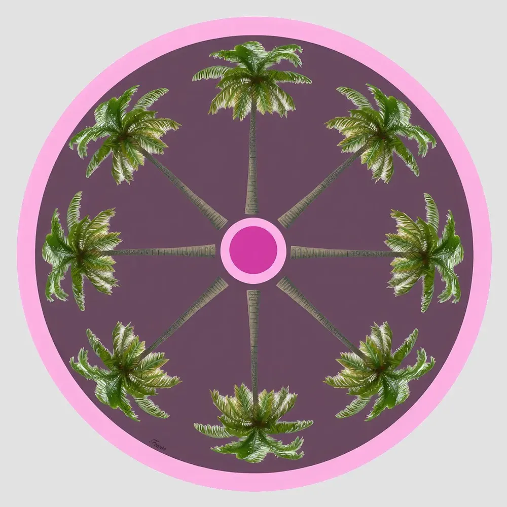 Dessous de plat - Dessous de bouteille - Palma Sottobottiglia Rotondo - #02 - SILVA PARIS