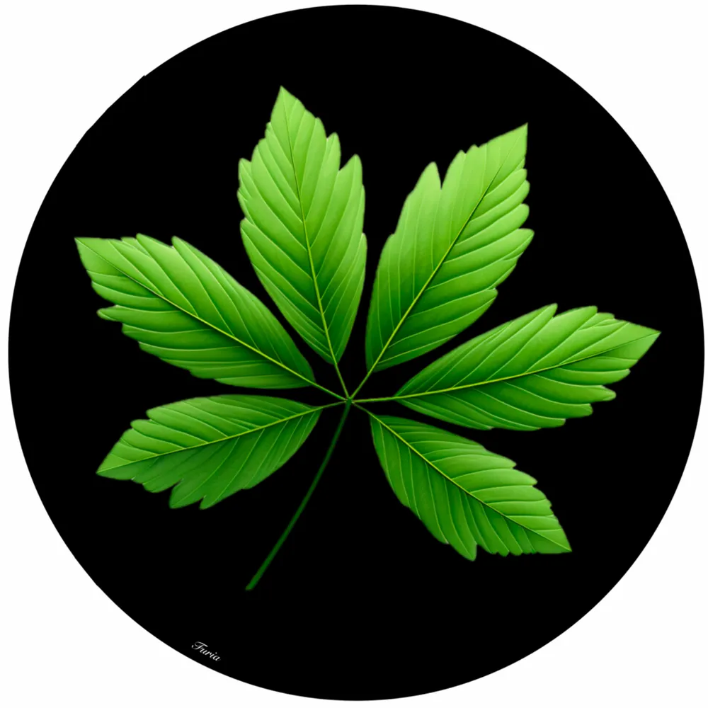 Table mat - Bottle coaster - foglie sottobottiglia - #06 - BRAINSTREAM GMBH