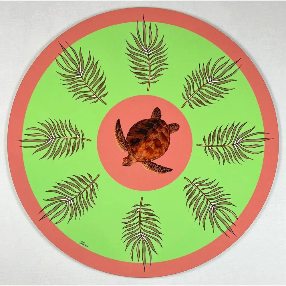 Table mat - Bottle coaster - Turtle Primo Sottobottiglia - #05 - BRAINSTREAM GMBH