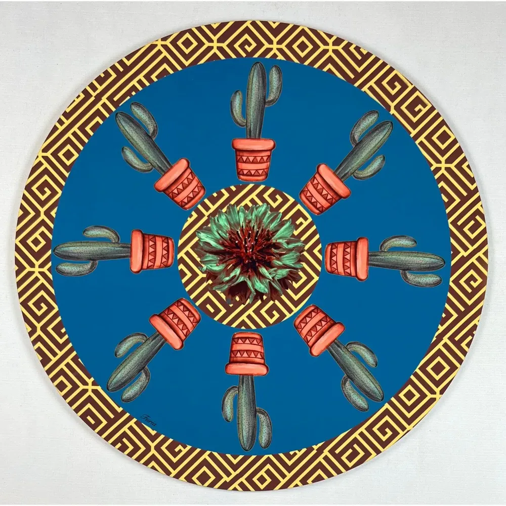 Table mat - Bottle coaster - Mexico Sottobottiglia - #06 - BRAINSTREAM GMBH