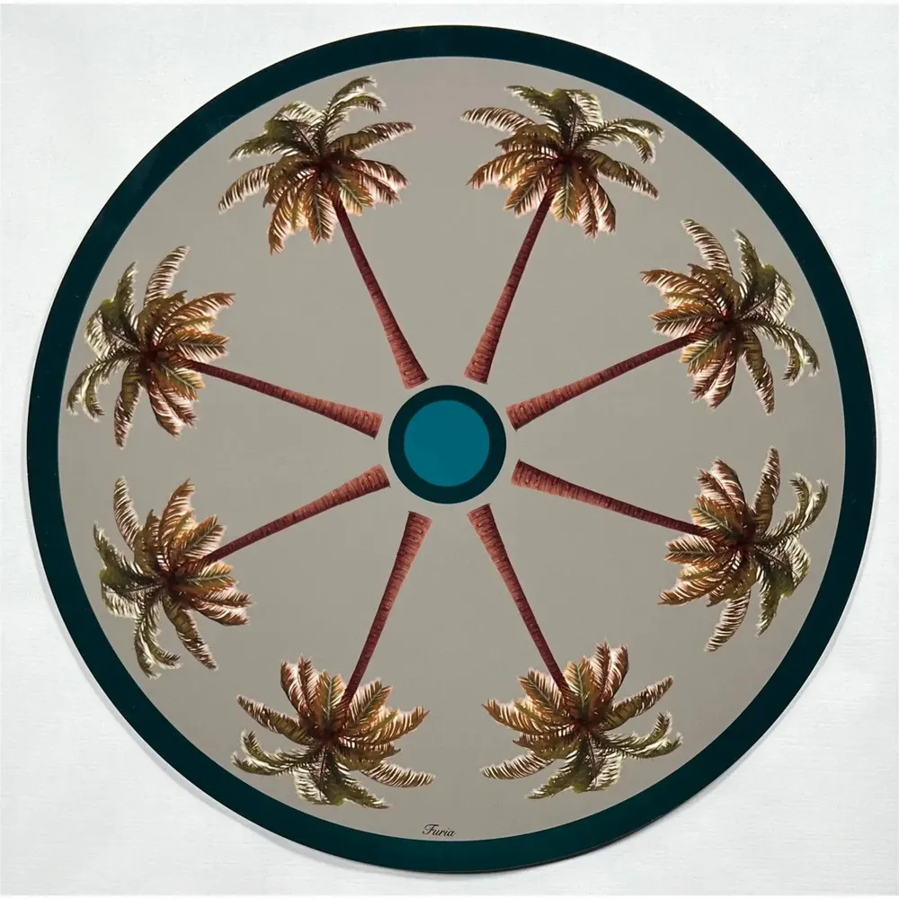 Dessous de plat - Dessous de verre - Palma Sottobicchiere Rotondo - #08 - BRAINSTREAM GMBH