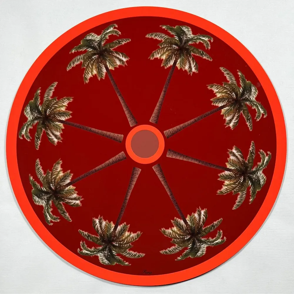 Table mat - Coasters - Palma Sottobicchiere Rotondo - #05 - BRAINSTREAM GMBH